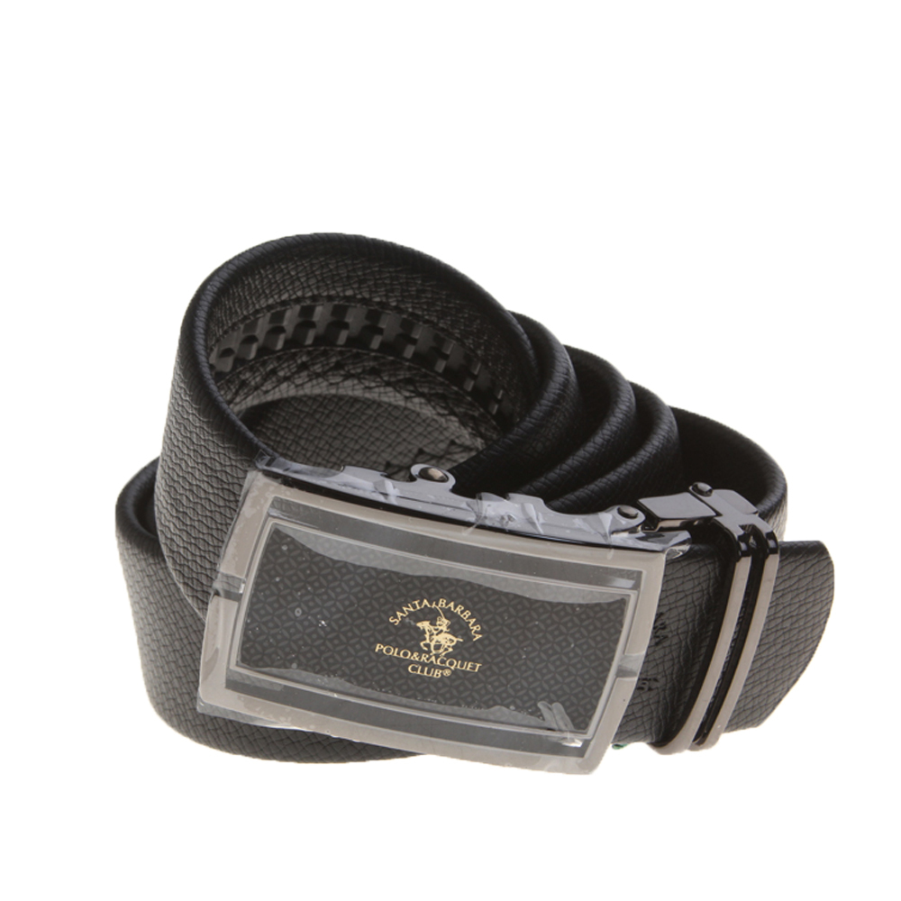 圣大保罗男款经典商务滑扣腰带