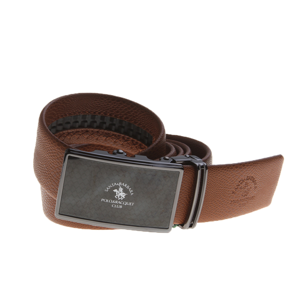 圣大保罗男款时尚休闲滑扣腰带