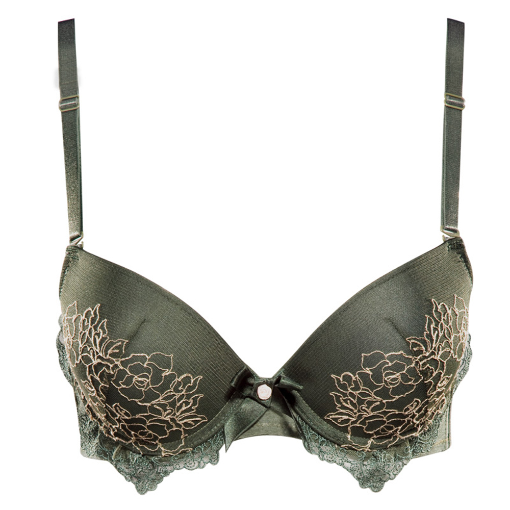 桑扶兰 内衣 秋冬 蕾丝文胸 amc18