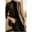 MISS LISA 2022 春夏 格子小西装外套修身显瘦小个子时尚休闲百搭气质西服 W26S7211