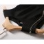 MISS LISA 2022 黑色连衣裙夏季新款无袖复古收腰设计感小众法式气质休闲中裙 W26Q22711