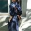 MISS LISA 2022 蓝色牛仔连衣裙法式气质减龄感衬衫式裙子 W26Q50233