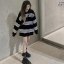 MISS LISA 秋冬新款赫本风慵懒宽松中长款上衣小众设计感卫衣 KFWQ2250卫衣